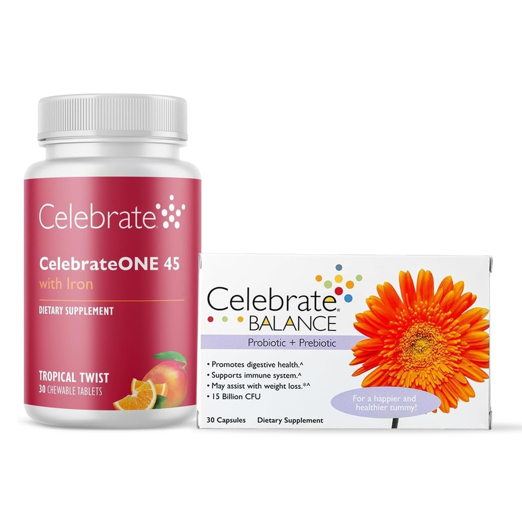 Iron & Balance Probiyotik Sche ile 45 Chewable Multivitamin - Post-Gastrik Bypass & Kol Gaztrektomi - Beslenme & Digestive Support
