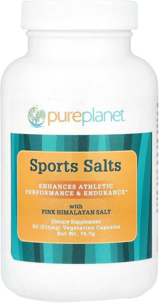 PURE PLANET Spor Salts, 90 Vegetarian Capsules