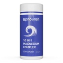 UpNourish Magnesium Supplement - 10 in 1 Magnesium Complex - Full Spectrum Magnesium Mineral Supplements with Glycinate, Citrate, Taurate, Malate, Carbonate, Oxide and More, 240 Vegan Κάψουλες