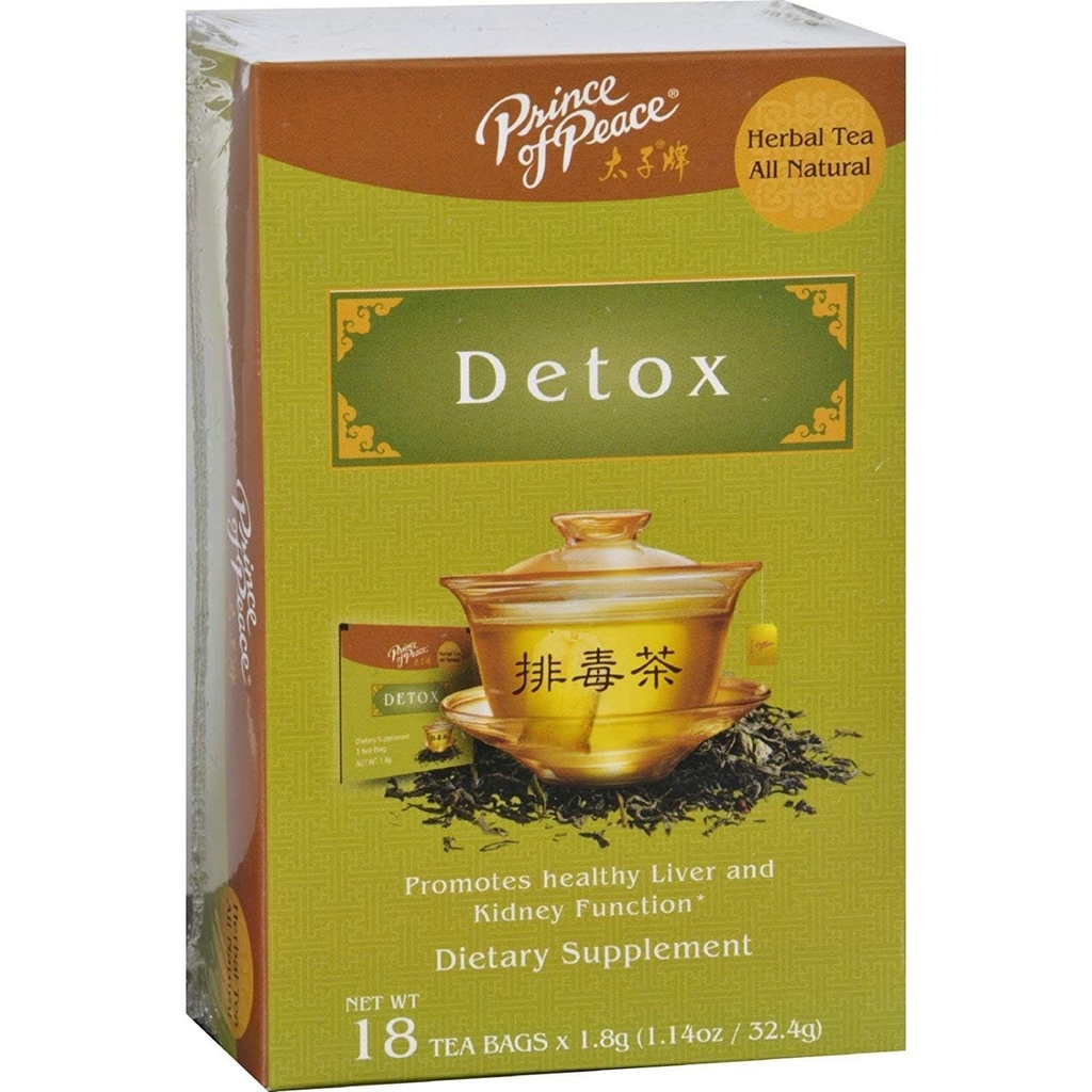 Barış Prensi Herbal Detox Çay - 4 Pack of 18 Tea Bag