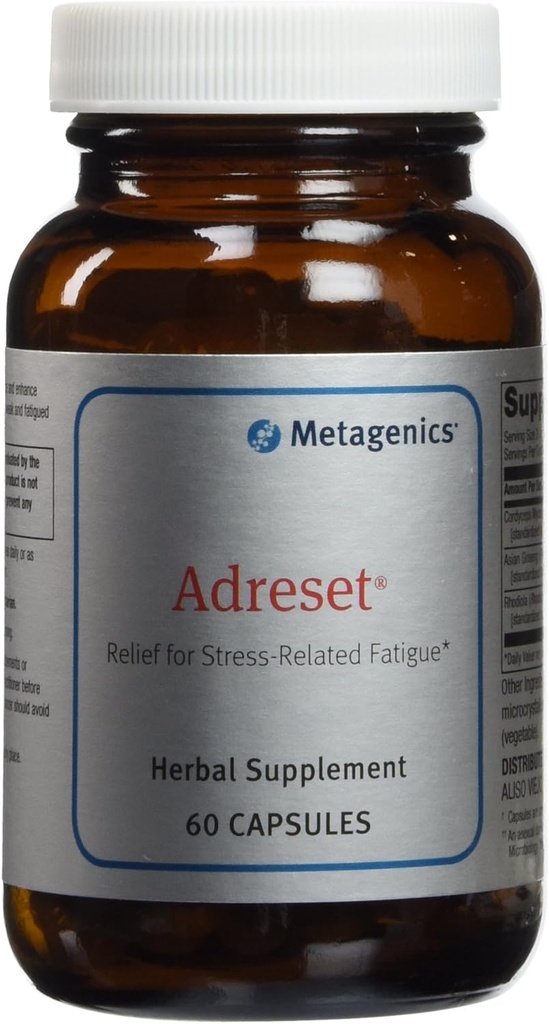 Metagenics - Addresset Adrenal Destek Formula - 60 Capsules