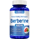 Easy Absorption Berberine Supplement 500mg | Herbal GLP-1 Nutritional Support Supplement with Berberine 500mg | Help Support Healthy Lifestyle | Made in The USA in cGMP Facilities (180 Day Supply)