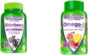 Vitafüzyon Yaşlısı G Vitamini 90ct & Omega-3 Gummy Vitamins Berry Lemonade Flavored 120ct