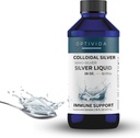 Optivida Health Nano Colloidal Silver Liquid (1 LB) – Immune Support Supplements with Silver Hydrosol, Liquid for Immune Support, Colloidal Silver for Immune System, 10 PPM.