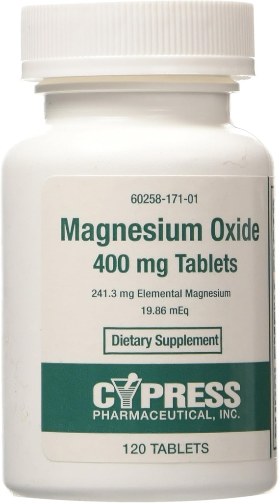 Cypress Magnezyum 400 Mg Tablet 120 Tablet, 3 Paket