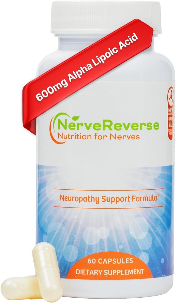 NerveReverse Neuropati Destek Formula Capsules - 3 Pack (3 Şişe) - 90 Day Supply