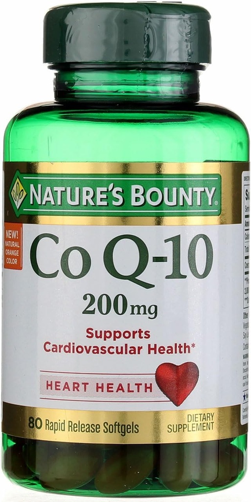 2 Nature's Bounty Co Q-10 200 mg, 80 δισκία