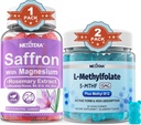 Γλυκινικό μαγνήσιο + L-μεθυλο-Folate 15mg & Gummys methyl B12, 3 Συσκευασία