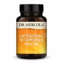 Dr. Mercola Liposomal Vitamin D3 - Supports Heart, Bone & Immune Health - 5,000 IU Per Serving - Non-GMO, Soy Free & Gluten Free - 90 Capsules (90 Servings)