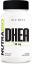 NutraBio DHEA συμπλήρωμα για άνδρες και γυναίκες- DHEA (100 mg) 60 κάψουλες