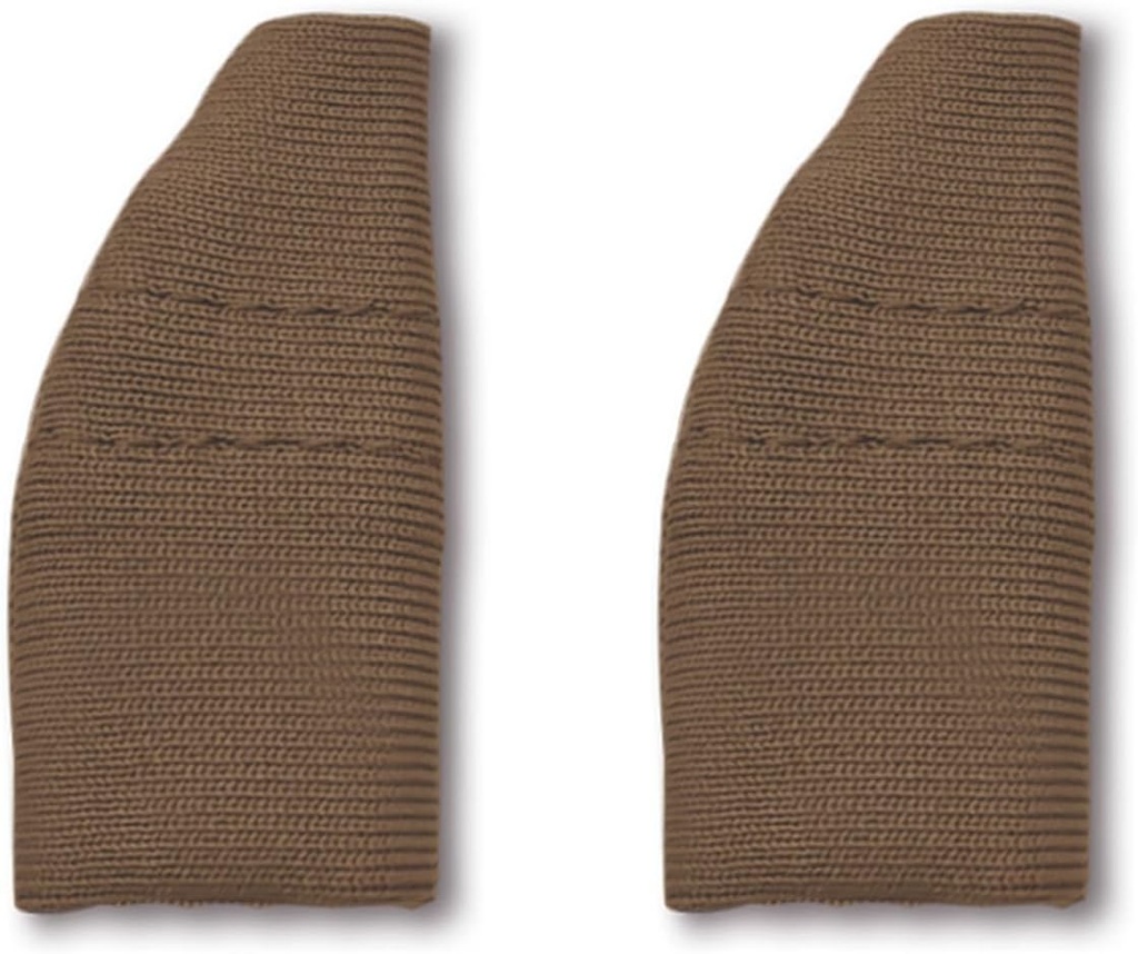 Hearing Aid Protectors Protect Hearing Amplifiers from Sweat, Dirt and Moisture, Fits Hearing Instruments up to 1.2”(Brown, S)