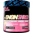 EVL Ultimate Pre Workout Toz - Termogenic Fat Burn Destek Son Enerji Oda ve Stamina için Toz İçecek Preworkout - ENGN Ked Intense Kretine Free Preworkout Drink Mix - Pink Lemonade