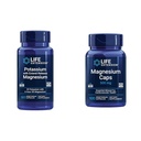 Life Extension Potassium & Magnesium Heart Health Supplement Bundle - 60 & 100 Capsules