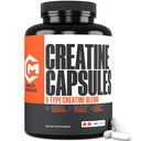 Tinatine Capsules, 5g Premium 3X ThreeAtine Pre Workout Bulk Muscle Mass Winer, High Abxia Pills Alternative Best Performance for Men Women, 180 Capsules