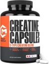 Tinatine Capsules, 5g Premium 3X ThreeAtine Pre Workout Bulk Muscle Mass Winer, High Abxia Pills Alternative Best Performance for Men Women, 180 Capsules