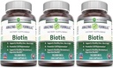 Şaşırtıcı Beslenme Biotin 10.000 Mcg Diyetary Supplement, 200 Capsules (200 Capsules (Pack of 3))