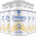 (5 Pack) Zeneara - Gelişmiş Formula Sağlıklı Kulak Desteği, İşitme Sağlığı ve Wellness, 300 Capsules