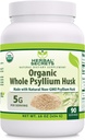 Herbal Sırları Tüm Psyllium Husk Toz Supplement | 5 Grams per Service | Non-GMO | Gluten-Free | Made in USA (16 Oz, 1 Pack)