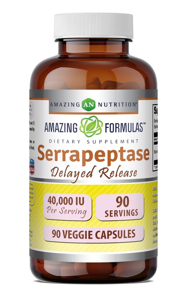 Amazing Formulas Serrapeptase συμπλήρωμα 
