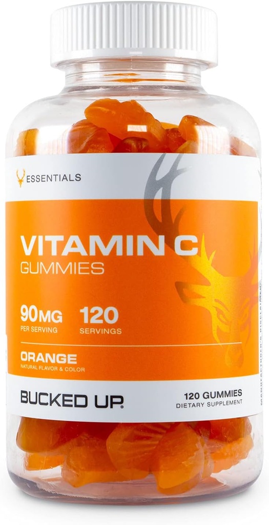 DAS LABS Bucked Up Βιταμίνη C Gummies 90mg, 120 Gummies - Απαραίτητα