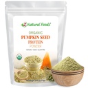 Z Doğal Gıdalar Organik Gliser Tohum Protein Tozu - Nutrient-Dense Fiber Supplement, Hair Skin Nails Kas Health için Vegan Toz - Smoothies Shake Baking için ideal, 5 lbs