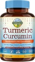 Turmeric Curcumin Supplement 1800 mg, Black Pepper 15mg ile En Az Apsiyon,% 95 Curcuminoids, Mobility & Antioxy Support, Made in USA, Non-GMO, No Gluten, 90 Vegan Capsules