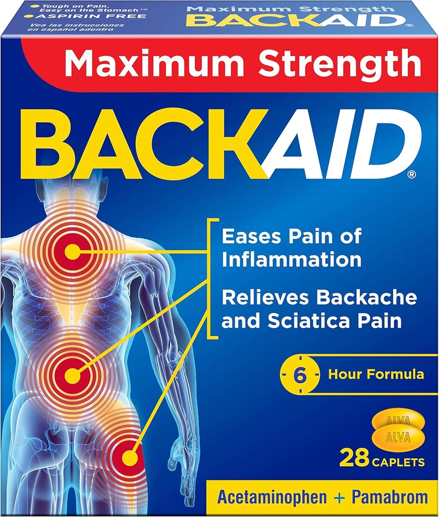 BACKAID Pills 28 Tablet (Pack of 6)