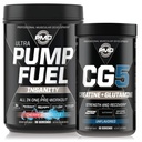 PMD Sports Ultra Pump Insan Yakıtlığı - Pre Workout – Cherry Bombsicle (30 Hizmet) Spor CG5 Ortak ve L-Glutamine Toz (60 Hizmet)