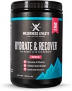 Wilderness Athlete - Hydrate & Recover | Sıvı Hydration Toz Elektrolyte Drink Mix - Recover Faster with Bcaas - Hydrate Toz with 1000 mg of C - 30 Service Tub (Watermelon)