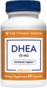 Η βιταμίνη Shoppe DHEA 50MG, ορμονική και υγιής γήρανση Υποστήριξη τόσο για άνδρες και γυναίκες, μία φορά την ημέρα (60 κάψουλες)