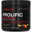 PEScience Prolific Preworkout Powder for Men & Women with L-Citrulline Nitric Oxide Booster, Energy Powder & Nootropic for Focus – Preworkout Χωρίς Beta Alanine – 40 Scoops, Mango Splash