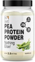 Sadece! Pea Protein Isolate, Plant Based, Premium Quality, Gluten Free, Vegan, Keto Friendly, Kanada Ürün, ABD'de Paketlendi (2.5 Pound, Vanilla)
