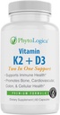 D3 B2 5000 İlikal, Gluten Free, Non-GMO Formula, Yüksek Potency, Bone Health, Heart Health, Immune Support, 60 Capsules