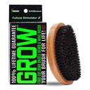 GROW Boar Bristle Beard Brush & 360 Wave Brush for Men – Beard and Mustache growth Brush – Men & Follicle Stimulator – Exfoliate, Det bok & Boost Circulation – USA Made