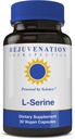 Θεραπευτικά Αναζωογόνησης L-Serine 500 mg, 30 Κάψουλες Vegan - Μη ΓΤΟ, Χωρίς Ρύζι, Χωρίς Γλουτένη
