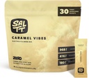 SALTT Ηλεκτρολυτές Σκόνη Γεύσης Μείγμα Ποτού - Caramel Vibes - 30 Πακέτα Ενυδάτωσης - Μαγνήσιο, Κάλιο, Νάτριο, Ανιχνευτές - Μηδέν Ζάχαρη & Χωρίς Γλουτένη - Απαραίτητα Ταξιδιών