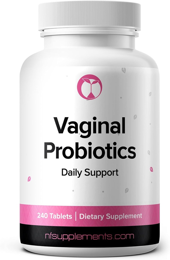 Vaginal Probiyotiks Supplement Supports PH Balance & Intimate Flora 240 Tablet 3 Milyar CFU (240, Vaginal Probiyotikler)
