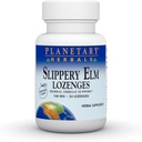 Gezegensel Herbals Slippery Elm Lozenges, 24 Kont