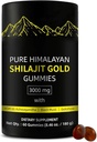 Shilajit Gummies | Erkekler için Alpha Gummies | Lab Test Edilmiş I No Eklenme Şeker | Ashwagandha, Gokshura | Fulvic Acid & 85+ Trace Minerals for Men, Women | Non-GMO | 60 Gummy