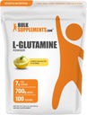 BulkSupplements.com L-Glutamine Toz - Glutamine Supplement, Amino Asit Supplement - Limon İtalyan Buz Flavor, 7g per Service, 700g (1.5 lbs) (Pazar 1)