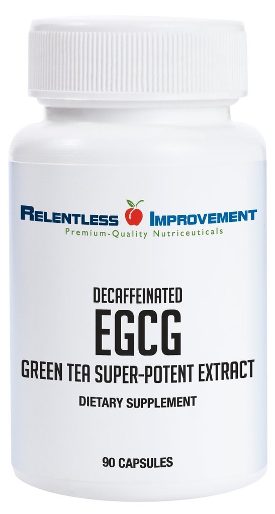 EGCG Yeşil Çay, 90 Capsules 670 mg Ekstra Potency 98+Polyols% 60 EgCG Very Low Caffeine Gentle On Digestive System