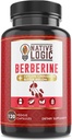 Berberine HCL 1200 mg with Ceylon Cinnamon, Bitter Melon ve Green Tea Extract | Supports Cardiovascular and GI Health with Immune System Support - 120 Capsules