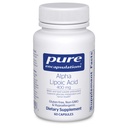 Saf Encapsulations Alpha Lipoic Acid 400 mg | ALA Supplement for Liver Support, Antioksis, Nerve and Cardiovascular Health, Free Radikals, and Carbohidrat Support* | 60 Capsules