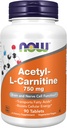 Şimdi Gıdalar Acetyl-L-Carnitine 750 mg - 90 Tablet