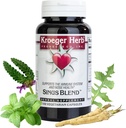 Kroeger Herb Ürünleri, Sinus Mix, All Natural Sinus Support for Yetişkinler, Congestion Relief and Sinus Basınç Yardımı, Blocks or Suppresses Histamin, Non-GMO, No Preservatives, Made in USA