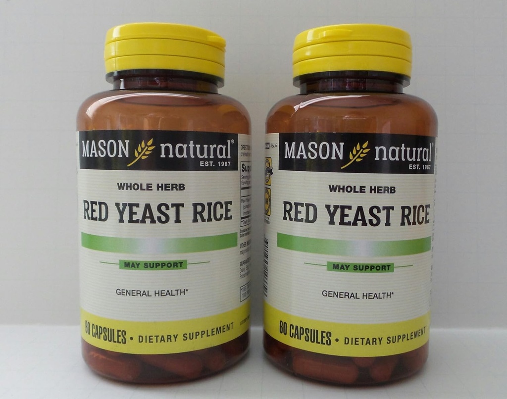 MASON ΦΥΣΙΚΑ Κόκκινα Καψάκια Ρύζι - 60ct, Συσκευασία των 2