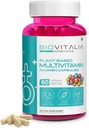 Biovitalia Multivitamin Capsule for Women | Diyetary Supplement | Supports Immune System| Energy Branson & Supports Bone Health | Gluten Free - 60 Vegan Capsules