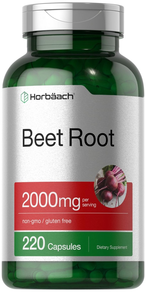 Horbäach Beet Root Powder Κάψουλες 