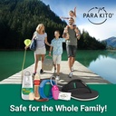 Para'Kito Mosquito Bonus Paketi - 2 Mosquito Bilebands | 2 Refills (Black + White) + Böcek Repellenti