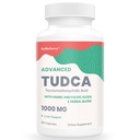 Συμπληρώματα ήπατος TUDCA 1000 mg-αλάτια για τον καθαρισμό του ήπατος Detox-Milk Thetle Herbal Blend με Fulvic και Humic Acid για το συκώτι, δυσπεψία, 60 Vegan Κάψουλες
